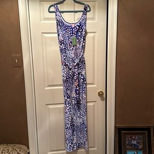 Lilly Pulitzer Nena Velour Jumpsuit